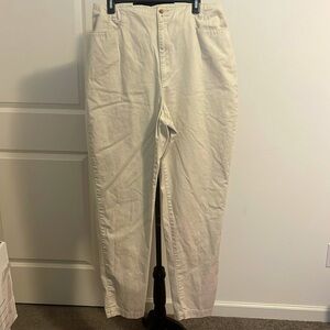 EDDIE BAUER Slim Fit Khaki Pants Size 18